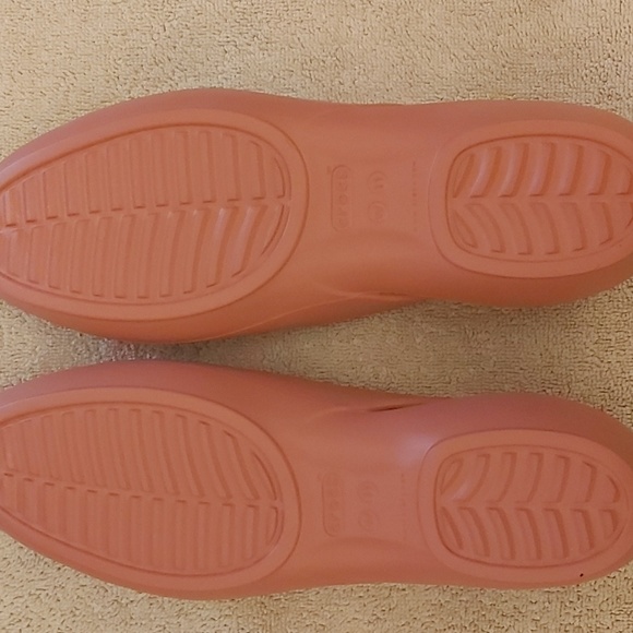 CROCS Sloane Blossom Pink Flat Sz 11W NEW --PAYPAL Payment ONLY - Picture 2 of 7